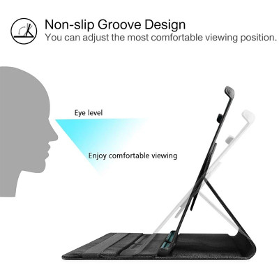 Case bao da chống sốc xoay 360 độ cho Samsung Galaxy Tab S9 / S9 Plus / S9 Ultra hiệu HOTCASE (thiết kế siêu mỏng hỗ trợ Smartsleep, gập nhiều tư thế, tản nhiệt tốt) - hàng nhập khẩu