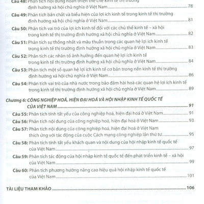 Hướng Dẫn Ôn Thi Hiệu Quả Môn Kinh Tế Chính Trị Mác - Lênin (Dùng Cho Sinh Viên Đại Học Không Chuyên Lí Luận Chính Trị)