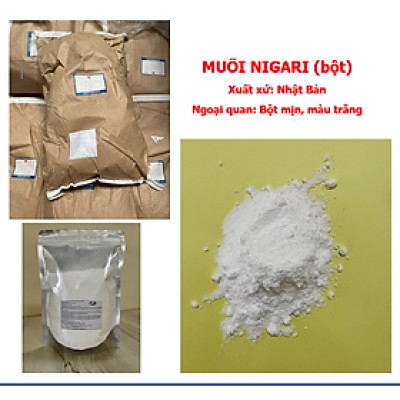 2kg Muối Nigari Nhật Bản tạo đông đậu hũ đậu phụ (chiết từ bao 20kg)