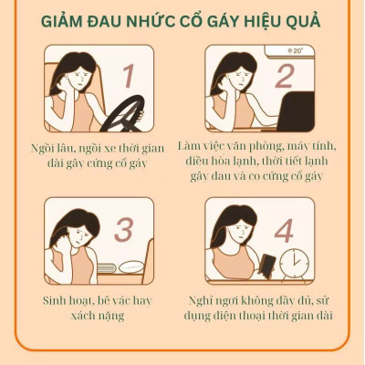 COMBO 2 Miếng Cao Dán Ngải Cứu Xương Khớp Giảm Đau Mỏi Khớp Cổ Vai Gáy