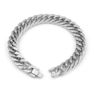 Lắc tay nam lặc đôi titan cao cấp khóa bộ inox thép không gỉ trangsucpt cỡ 10mm mạ vàng PTLTNA16