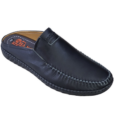 Dép bít mũi nam da bò thật HÀ NAM cao cấp GSB2046