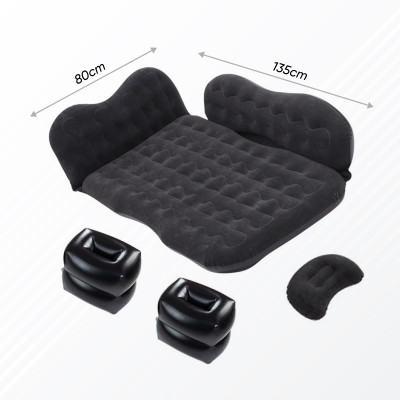 [XẢ KHO]Đệm hơi ô tô, nệm hơi xe ô tô cao cấp hàng dày loại 1, có thành chắn an toàn, tặng kèm bơm điện và bộ gối