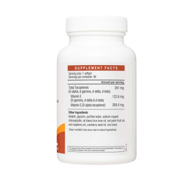 VIÊN UỐNG BỔ SUNG VITAMIN E CHỐNG OXY HÓA LAC ULTRA E MIXED TOCOPHEROLS & MIXED TOCOTRIENOLS (90 VIÊN)