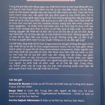 Thiết Kế Tổ Chức (Tái Bản 2022)