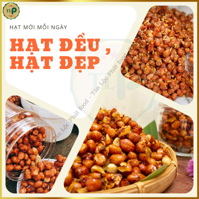 HŨ ĐẬU PHỘNG SẤY TỎI ỚT GIÒN NGON TÂN LỘC PHÁT