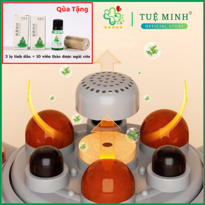 Đai Massage Bụng Hỗ Trợ tan Mỡ Bụng, Xoa Bóp Cùng Lúc Làm Nóng, Mát Xa Cổ Vai Lưng Đùi Megou TY-308 BH 1 Năm