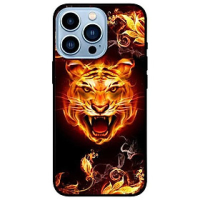 Ốp lưng dành cho Iphone 13 Mini - Iphone 13 - Iphone 13 Pro -  Iphone 13 Pro Max - Hổ Lửa 1