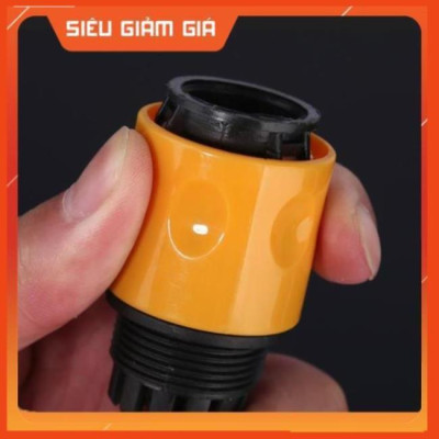 Bộ dây vòi xịt nước rửa xe, tưới cây . tăng áp 3 lần, loại 3m, 5m 206236A đầu đồng, cút, nối PE, d.vàng