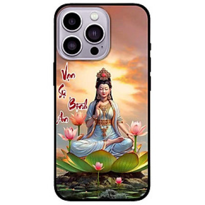 Ốp lưng cho IPhone 14 - 14 Plus - 14 Pro - 14 Pro Max - Phật Bà Vạn Sự - Hàng Chính Hãng