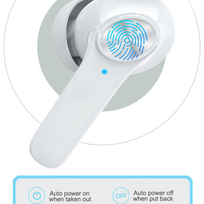 CINCATDY Tai Nghe Bluetooth True Wireless TWS D01 ANC Phiên Bản Nâng Cấp - Hàng Chính Hãng