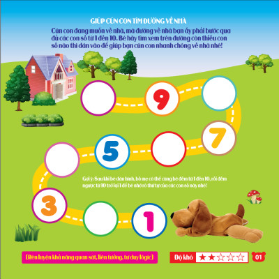 Rèn Luyện Phát Triển Trí Óc Cho Trẻ - Bóc Dán Hình Thông Minh - Chơi Mà Học (2-6 Tuổi)