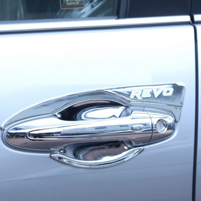 Bộ ốp tay nắm cửa mạ crom dành cho xe Toyota Hilux Revo