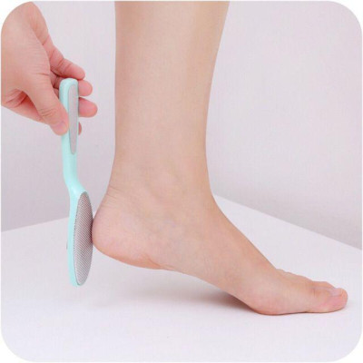 Dụng Cụ Chà Gót Chân Tẩy Tế Bào Chết Bằng Thép 2 Trong 1