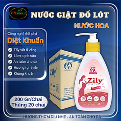 Nước Giặt Zily Chai 200gr ( 20 Chai/Thùng )
