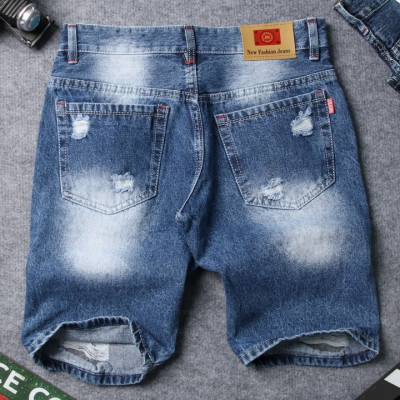Quần short jean nam xanh đậm Q418 MĐ