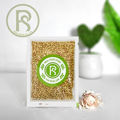 Hạt Kiều Mạch Real Food Làm Salad, Cháo & Nấu Ăn Tốt Cho Tiêu Hóa (Buckwheat) - (500g, 2kg)