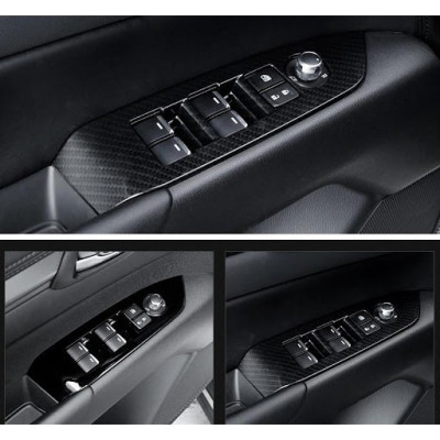 Ốp nội thất Carbon xe Mazda CX5/ Cx-5 2018 2019 2020 2021 2022 vân Cacbon kim loại cao cấp