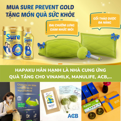 Bộ đai chườm nóng thảo dược giảm đau lưng bụng dùng điện - Hapaku