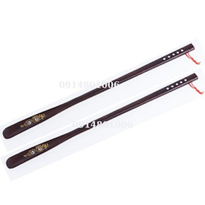 Combo hai Cây xỏ giầy gỗ  , xỏ giầy bằng gỗ