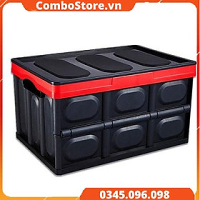 Thùng đựng đồ ô tô - thùng đựng đồ gấp gọn đa năng 56 lít cao cấp