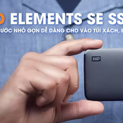 Ổ cứng WD Elements SE SSD 480GB/1TB/2TB Hàng Chính Hãng