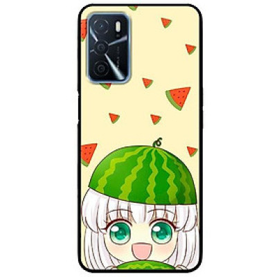 Ốp lưng dành cho Oppo A16 mẫu Cặp Đôi Ăn Dưa