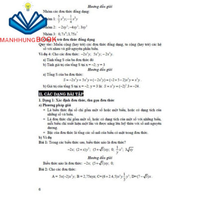 SÁCH - hướng dẫn học & giải các dạng bài tập toán 8 - tập 1 (bám sát sgk kết nối tri thức với cuộc sống)