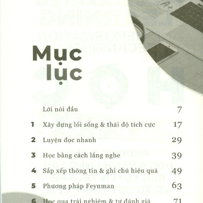 HỌC CẤP TỐC - Phương Pháp Học Nhanh - Nhớ Lâu Rèn Luyện Trí Nhớ Và Tư Duy Nhạy Bén