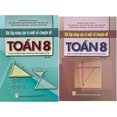 Sách -(Combo) Bài tập nâng cao và một số chuyên đề Toán lớp 8