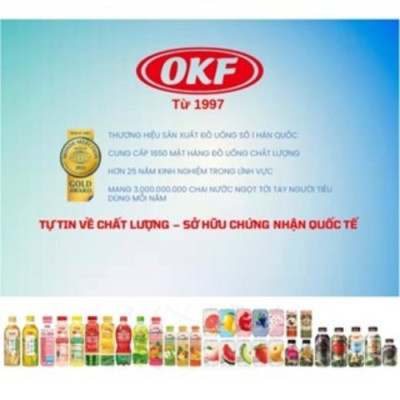 Nước dưa hấu lô hội (NƯỚC DƯA HẤU) OKF Hàn Quốc 500ml