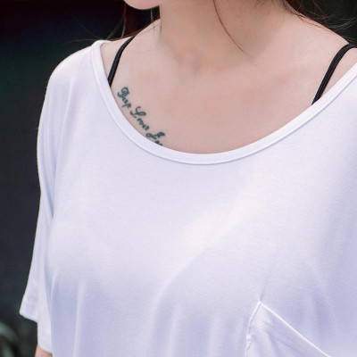 Áo thun nữ thời trang cách điệu phần lưng áo from rộng cá tính