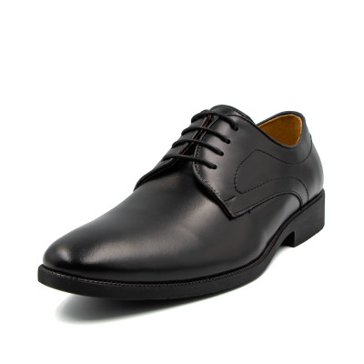 Giày tây nam Oxford Tomoyo đen bóng TMN92101