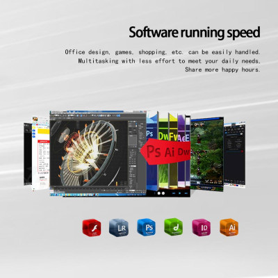 Bộ nhớ RAM JUHOR DDR3 8GB 1600MHz 1.5V cho Máy tính để bàn, Tiêu thụ điện năng thấp Khả năng tương thích rộng