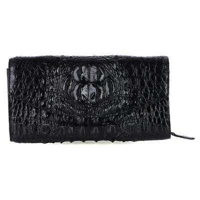 HJ6228-29-30-31 - Túi xách nữ da cá sấu Huy Hoàng đeo chéo màu đen, nâu đỏ, vàng bò, nâu đất