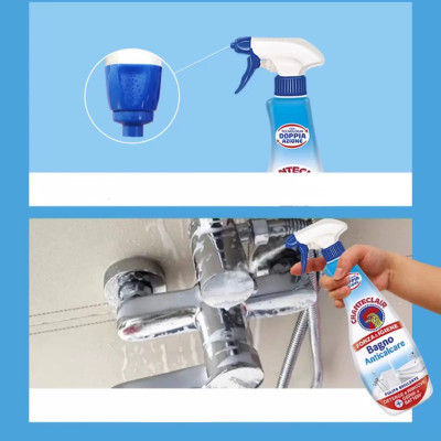 Xịt tẩy cặn canxi thiết bị phòng tắm đa năng Chanteclair Bagno Ý 625ml