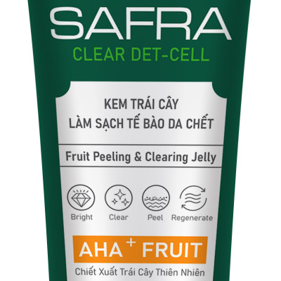 SAFRA CLEAR DETCELL – Kem Làm Sạch Tế Bào Chết