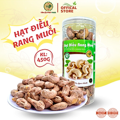 HẠT ĐIỀU RANG MUỐI TÂN LỘC PHÁT - HỘP 450G