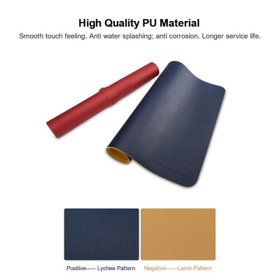 bàn di chuột Chống thấm nước/dầu cho Văn phòng và Gia đình BUBM PU Leather Protector