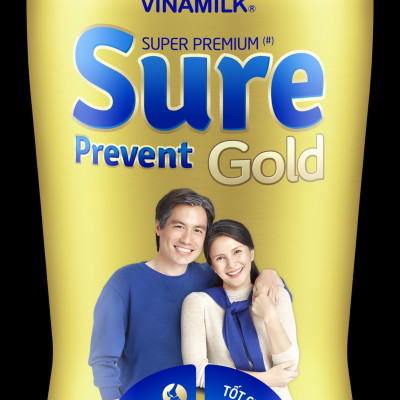 Sản phẩm dinh dưỡng Vinamilk Sure Prevent Gold Chai 200ml (Lốc 6 chai)