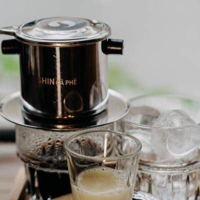 SHIN Cà Phê - Phin Robusta Honey 1Kg Bột - Cà Phê Nguyên Chất Pha Phin