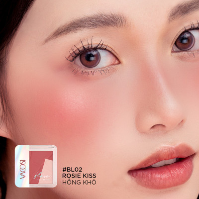 Phấn Má Hồng Và Bắt Sáng VACOSI FLASO BLUSH SET