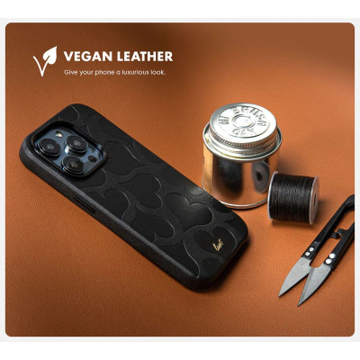 Ốp LAUT Motif Dành Cho iPhone 14 Pro/ 14 Pro Max Khung TPU Dễ Tháo Lắp Phủ Da Thuần Chay PU Êm Ái Sang Bền Chống Sốc 3m Hàng Chính Hãng