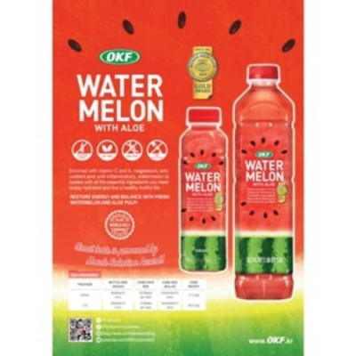 Nước dưa hấu lô hội (NƯỚC DƯA HẤU) OKF Hàn Quốc 500ml