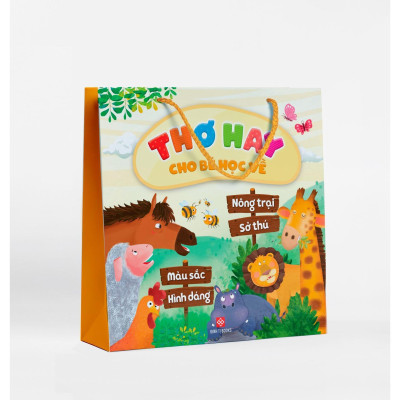 Sách - Thơ Hay Cho Bé Học Về - Combo 4 Cuốn - Đinh Tị Books