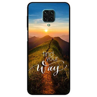 Ốp lưng dành cho Xiaomi Redmi 9s - 9 Pro - 9 Promax mẫu Find the way