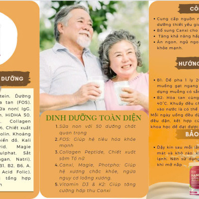 COMBO TIẾT KIỆM 1 hộp sữa non Nanovi Alpha tặng 1 hộp Thực Dưỡng 900g