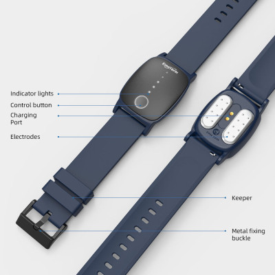 Thiết bị đeo tay chống nôn nói do say tàu xe, ốm nghén EmeTerm Explore - đạt chứng nhận FDA/CE - Không dùng thuốc - Không tác dụng phụ - Pin sạc - Chống thấm nước IP67- Hàng chính hãng