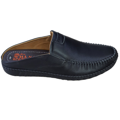 Dép bít mũi nam da bò thật HÀ NAM cao cấp GSB2046