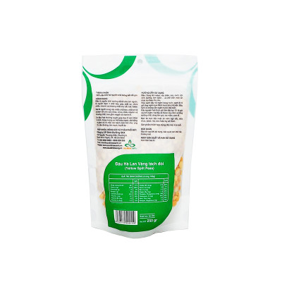 Đậu Hà Lan vàng tách đôi, nhập khẩu từ Canada (Yellow Split Peas)